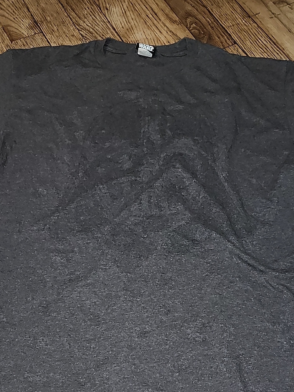 Star Wars Men's Short Sleeve Crewneck Tee - Charcoal Gray